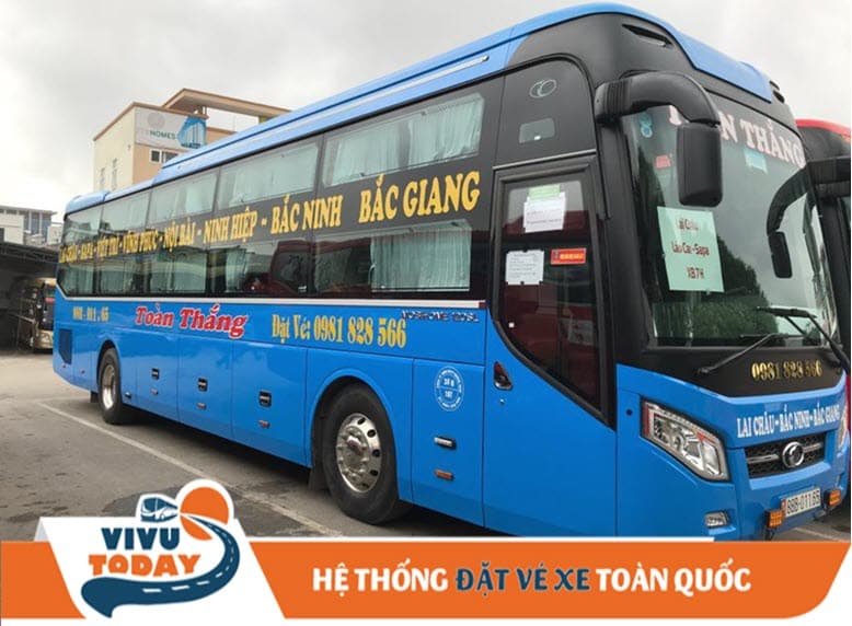 Nhà xe Toàn Thắng Lai Châu đi Bắc Ninh
