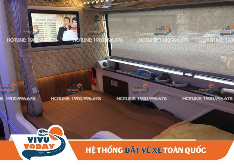 Nội thất xe Sài Gòn - Đà Nẵng Xuân Tùng