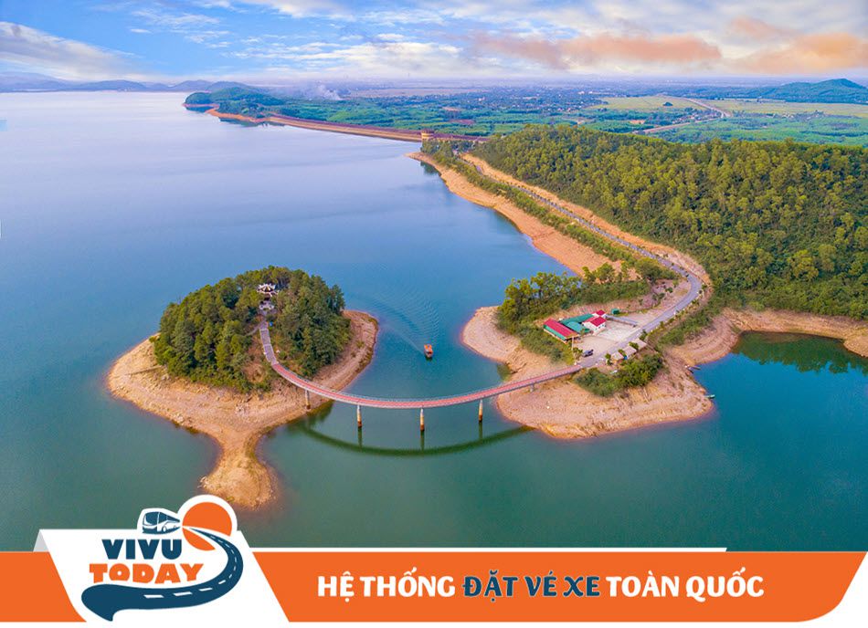 Hồ Kẻ Gỗ ở Hà Tĩnh