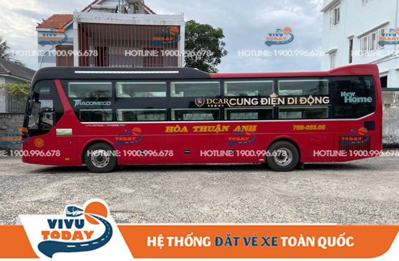 Xe Hòa Thuận Anh Cam Ranh đi Sài Gòn