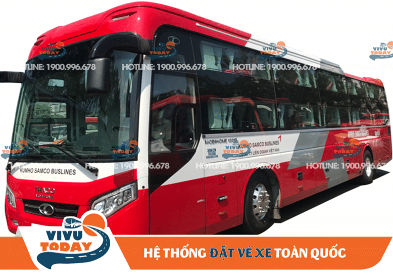 Xe Kumho Samco Buslines - Số điện thoại, giá vé, lịch trình