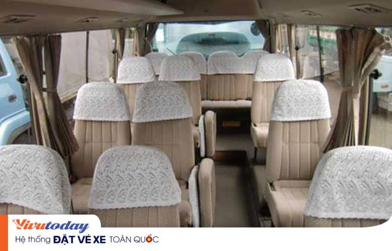 Xe Thu Bằng - Nội thất bên trong