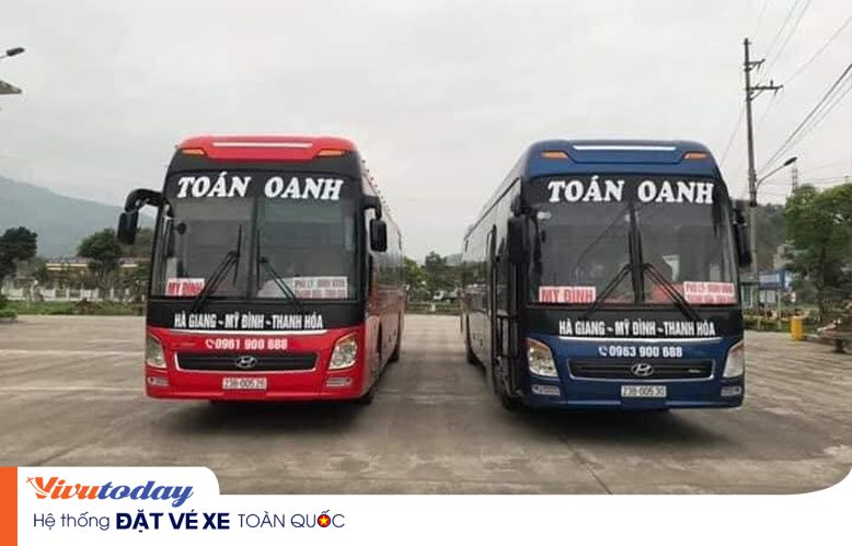 nhà xe toán oanh hà giang