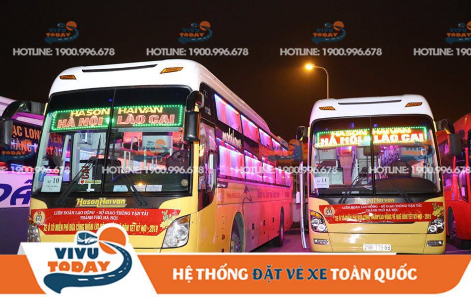 Nhà xe Hà Sơn Hải Vân Hà Nội Lào Cai