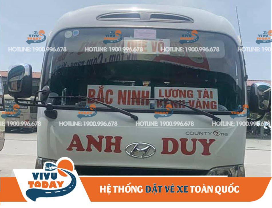 Anh Duy tuyến xe khách Thái Nguyên Bắc Ninh