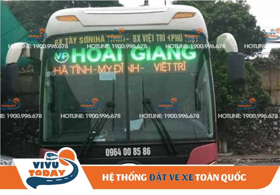 Xe khách Hoài Giang đi Hương Sơn từ Bắc Ninh
