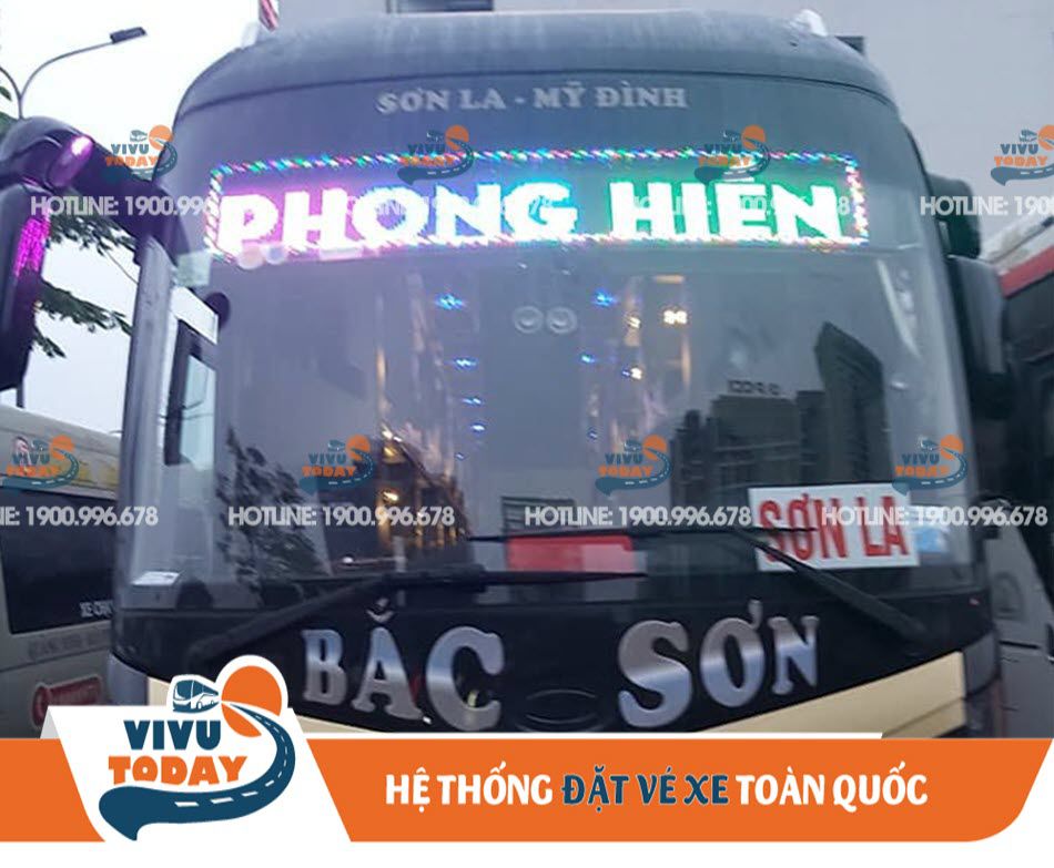 Phong Hiền một trong những xe khách Bắc Ninh - Sơn La uy tín