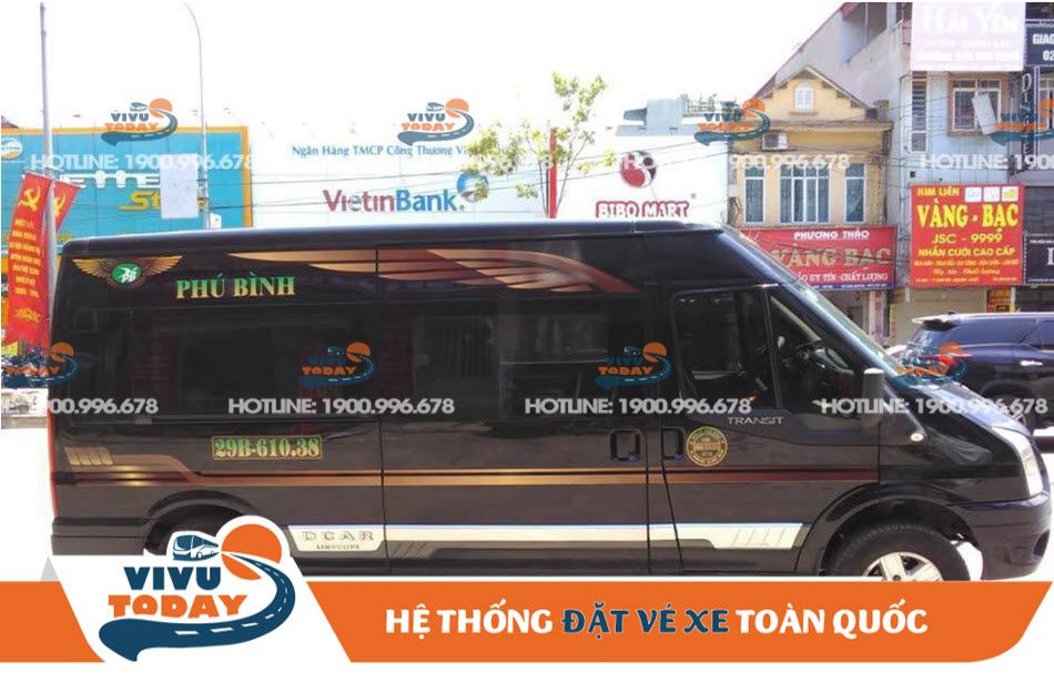 Xe Phú Bình chuyên tuyến Hà Nội - Bắc Ninh