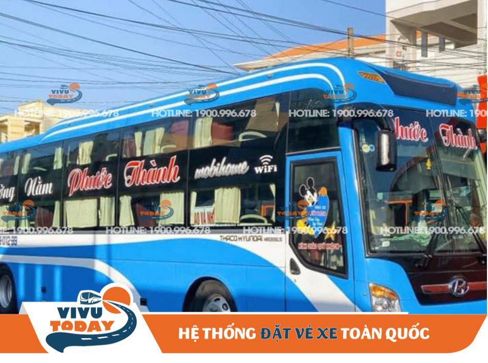 Xe khách Phước Thành tuyến Đồng Tháp - Cà Mau