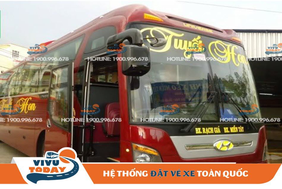 Xe khách Tuyết Hon chuyên tuyến xe đi Kiên Giang từ Đồng Tháp