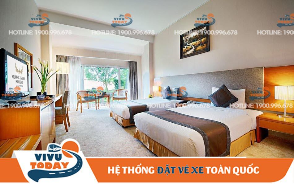 Phòng Deluxe Family Triple khách sạn Mường Thanh