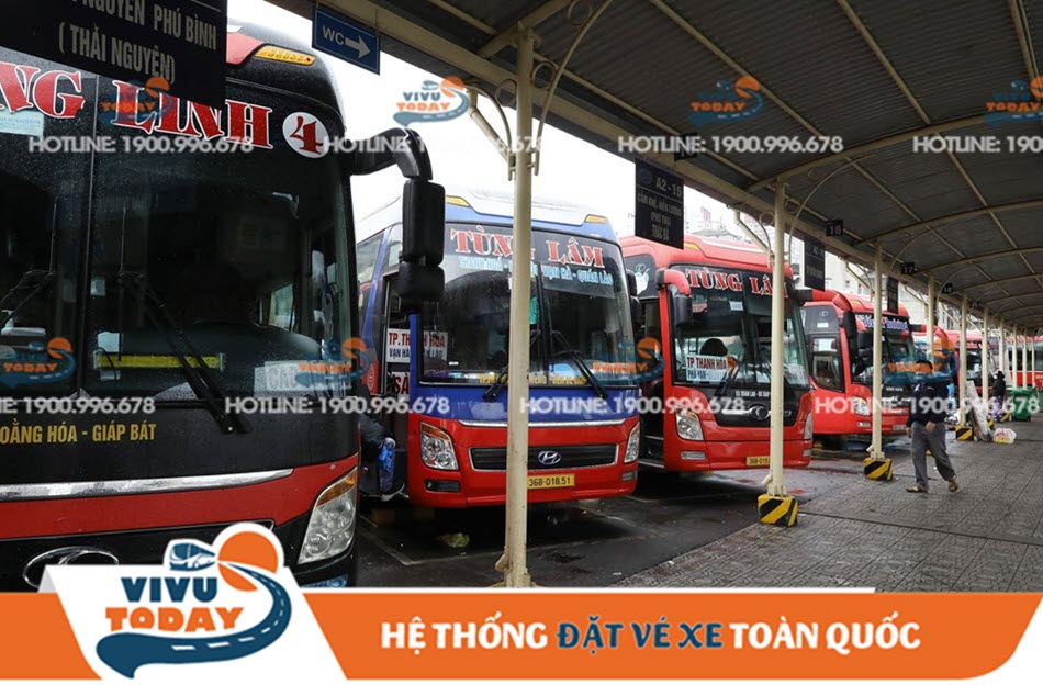 ben-xe-gia-lam-ha-noi Lối ra xe