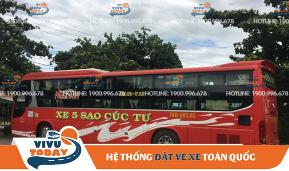 Nhà xe Cúc Tư Sài Gòn Nha Trang