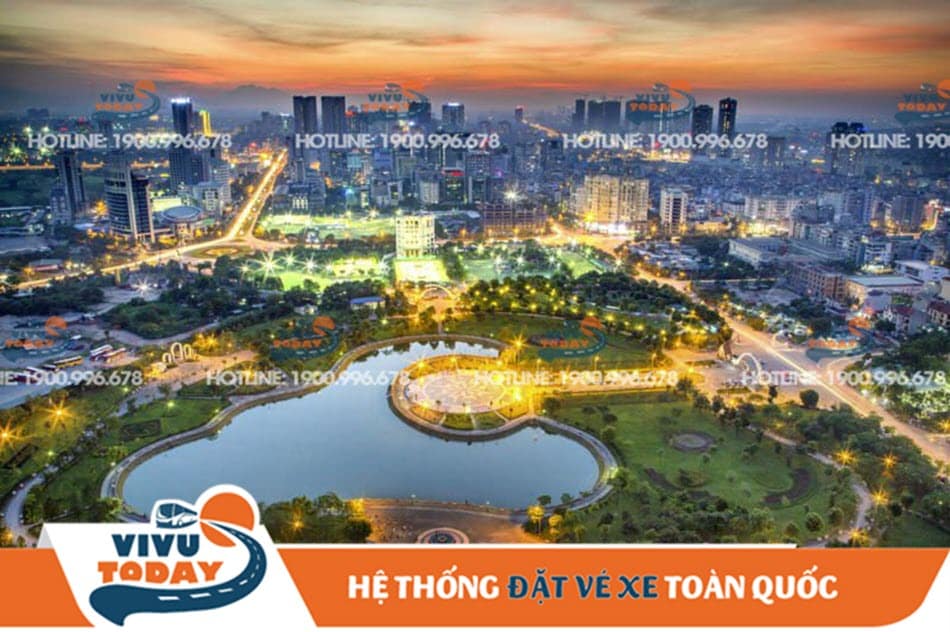 thanh-pho-ha-noi-ve-dem Quang cảnh Hà Nội về đêm