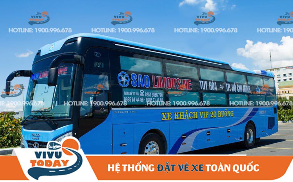 Nhà xe Sao Limousine Sài Gòn Nha Trang