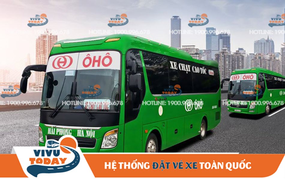 Xe khách Ô Hô Hà Nội Hải Phòng