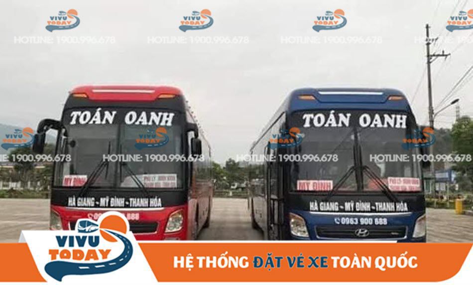 Nhà xe Toán Oanh Hà Nội Thanh Hóa