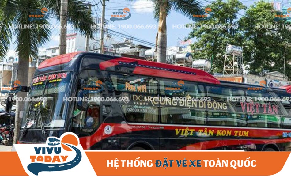 Nhà xe Việt Tân Hà Nội Kon Tum