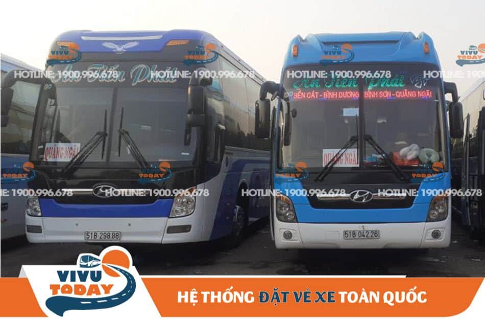 Xe An Tiến Phát đi Quảng Ngãi