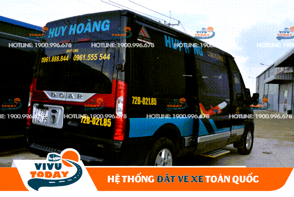 Xe khách Huy Hoàng tuyến Vũng Tàu đi Sài Gòn