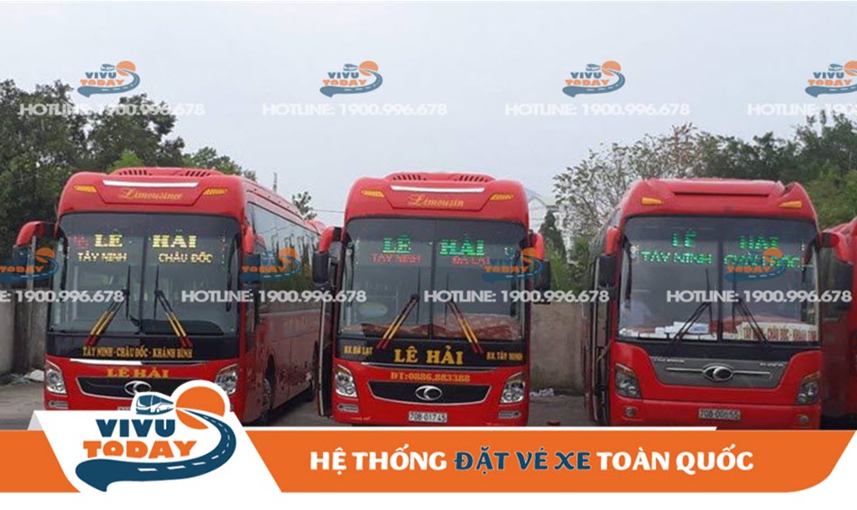 Xe khách Lê Hải tuyến Vũng Tàu - Tây Ninh