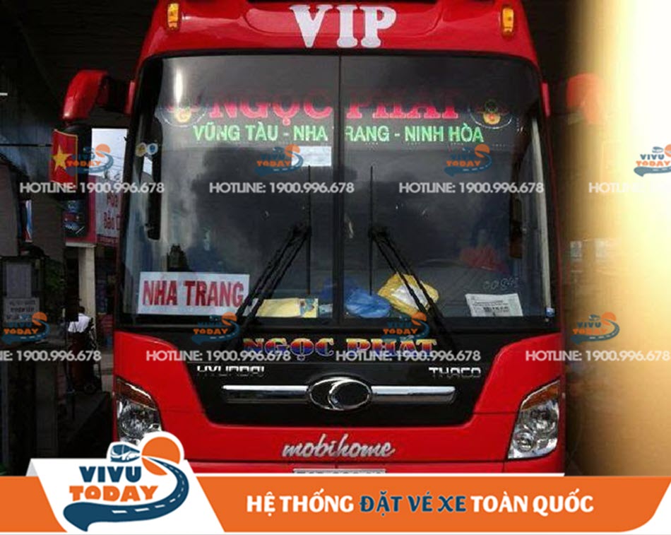 Nhà xe Ngọc Phát tuyến Nha Trang từ Vũng Tàu