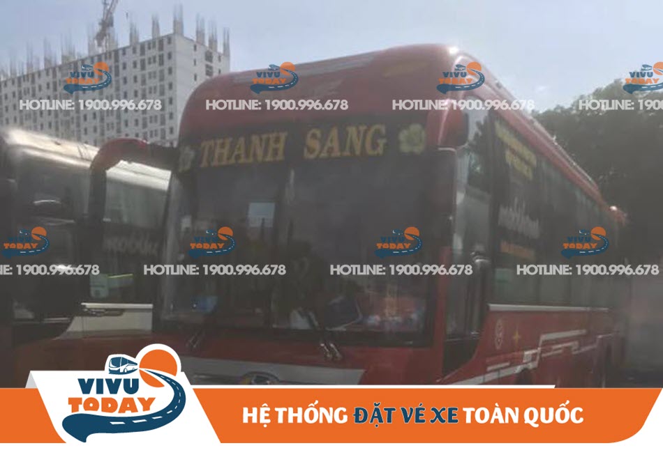 Xe khách Thanh Sang tuyến Vũng Tàu đi An Giang