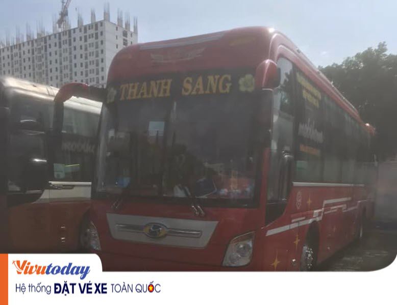 Xe khách Thanh Sang tuyến Vũng Tàu đi An Giang