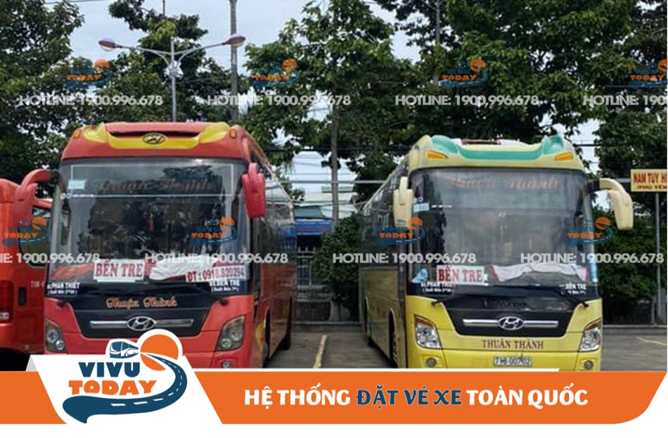 Xe khách Thuận Thành tuyến Vũng Tàu - Bến tre