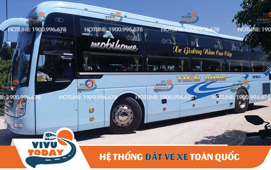 Xe khách Tiến Dũng tuyến Nha Trang - Vũng Tàu