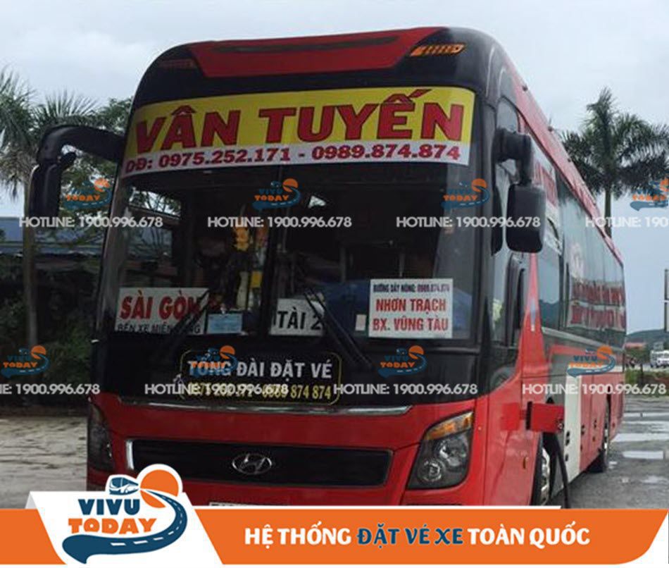 Nhà xe Vân Tuyến chuyên vận chuyển khách Vũng Tàu đi Hà Nội