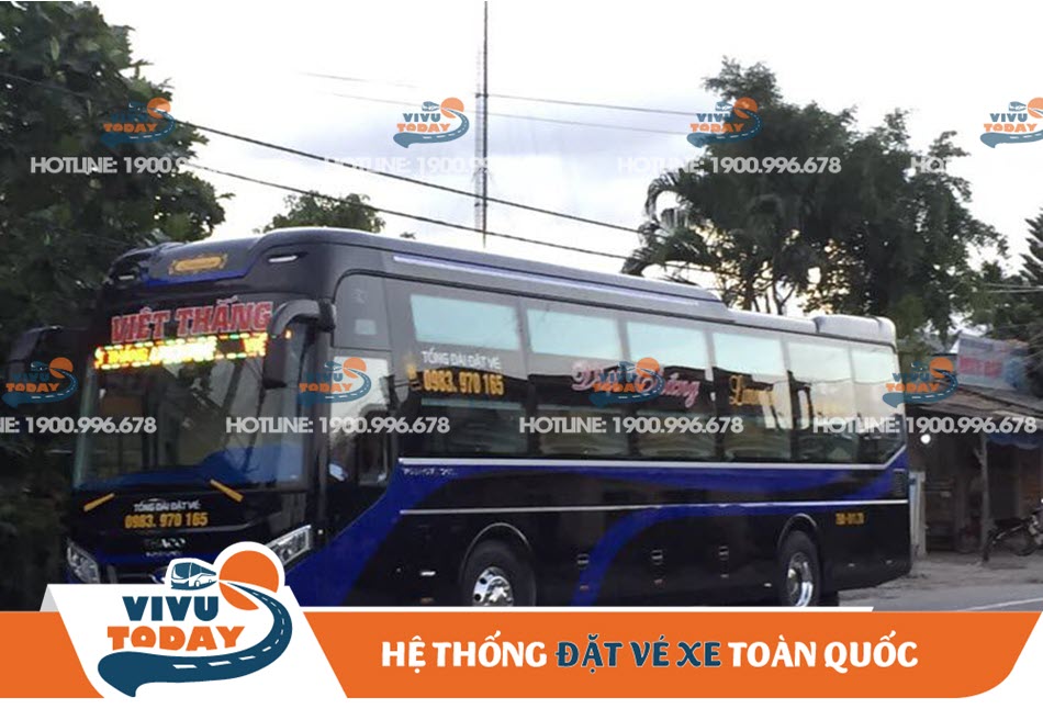 Nhà xe Việt Thắng khai thác tuyến Vũng Tàu - Quảng Ngãi