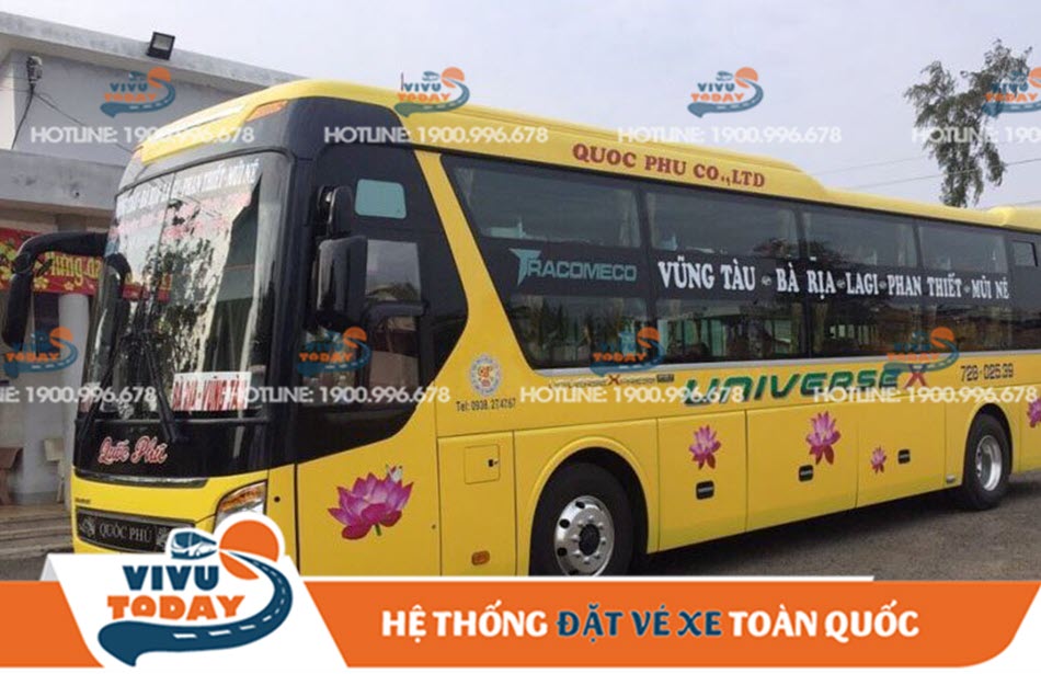 Nhà xe Quốc Phú chuyên vận chuyển khách Vũng Tàu - Phan Thiết