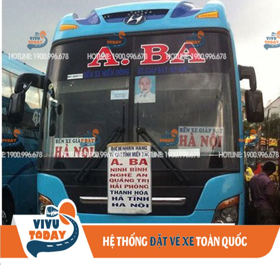 Nhà xe A Ba Sài Gòn đi Hà Nội