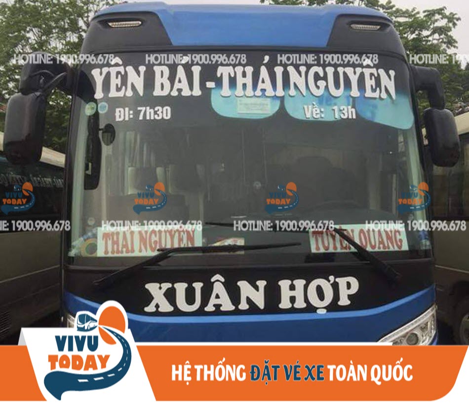 Xe khách Xuân Hợp Thái Nguyên Yên Bái