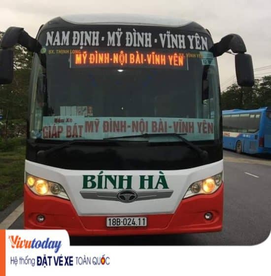 Xe Bính Hà tuyến Hà Nội đi Vĩnh Phúc