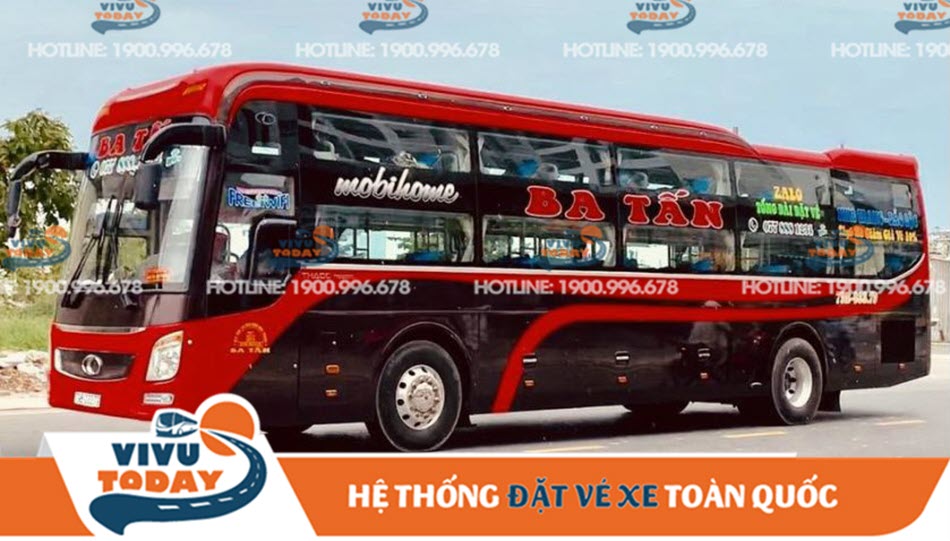 Nhà xe Ba Tấn xe đi Nha Trang từ Bảo Lộc 