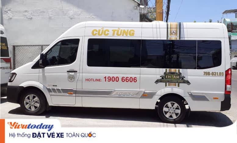 Xe Cúc Tùng tuyến Nha Trang - Đà Lạt