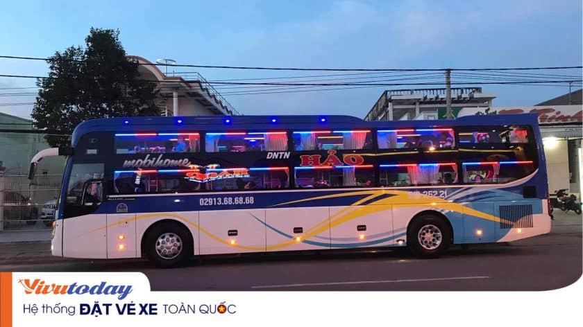 Xe Hảo chuyên tuyến xe Limousine Sài Gòn - Cà Mau