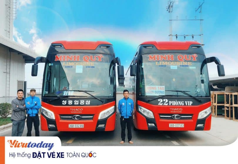 Hà Nội - Bình Dương tuyến đường của xe Minh Quý chất lượng cao