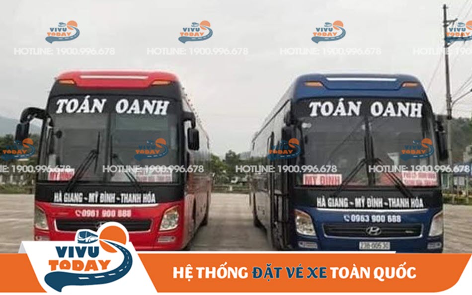 Nhà xe Toán Oanh Hà Giang Hà Nội