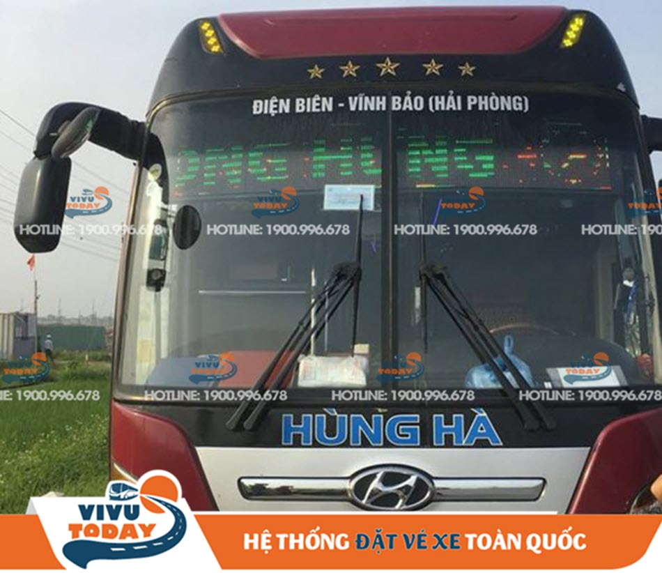 Xe Hùng Hà tuyến Hà Nội - Điện Biên