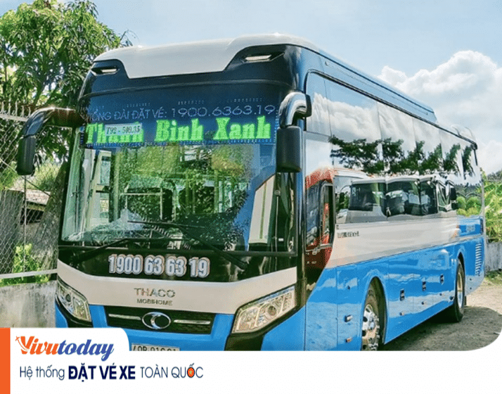 Xe khách Thanh Bình Xanh - Xe chất lượng cao Limousine
