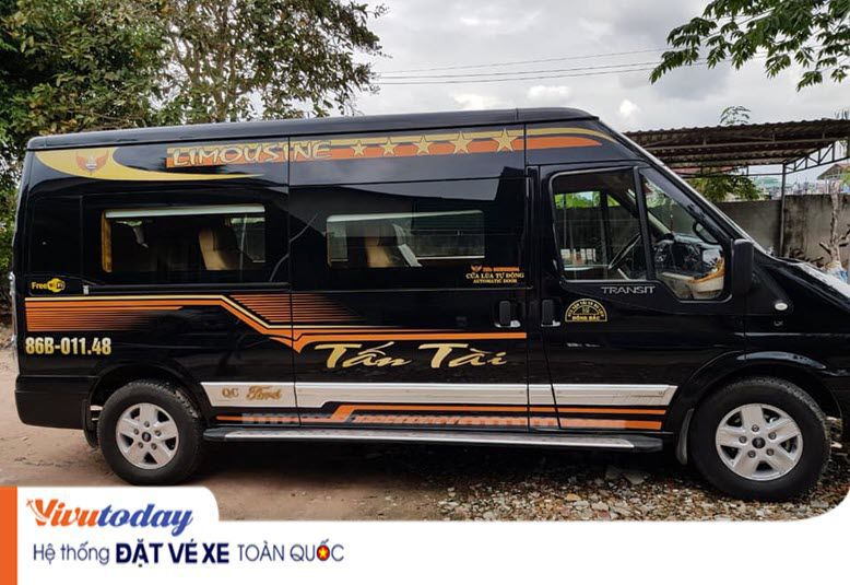 Xe Tấn Tài đi Bình Thuận