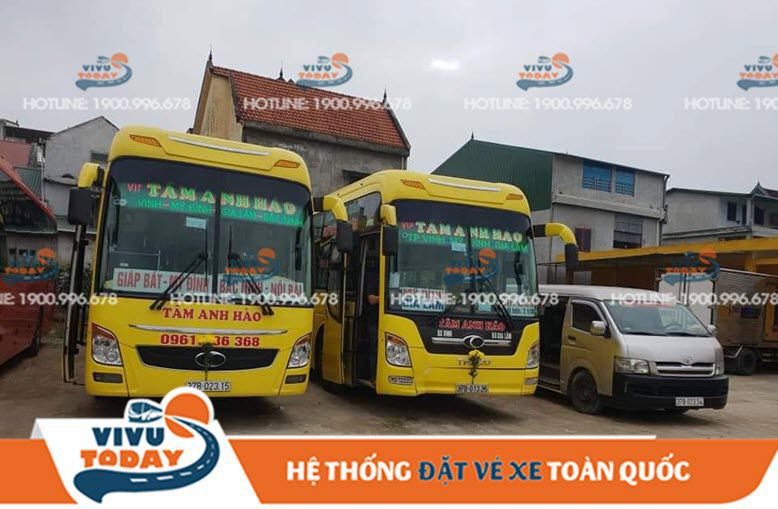 Xe Tâm Anh Hào đi Bắc Ninh từ Thanh Hóa