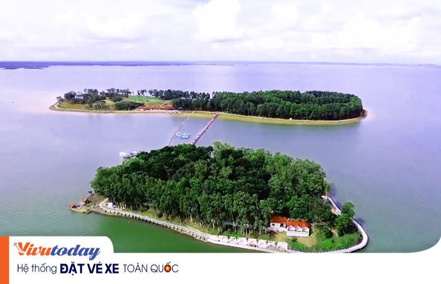 Hình ảnh Đảo Ó - Đồng Nai nhìn từ trên cao