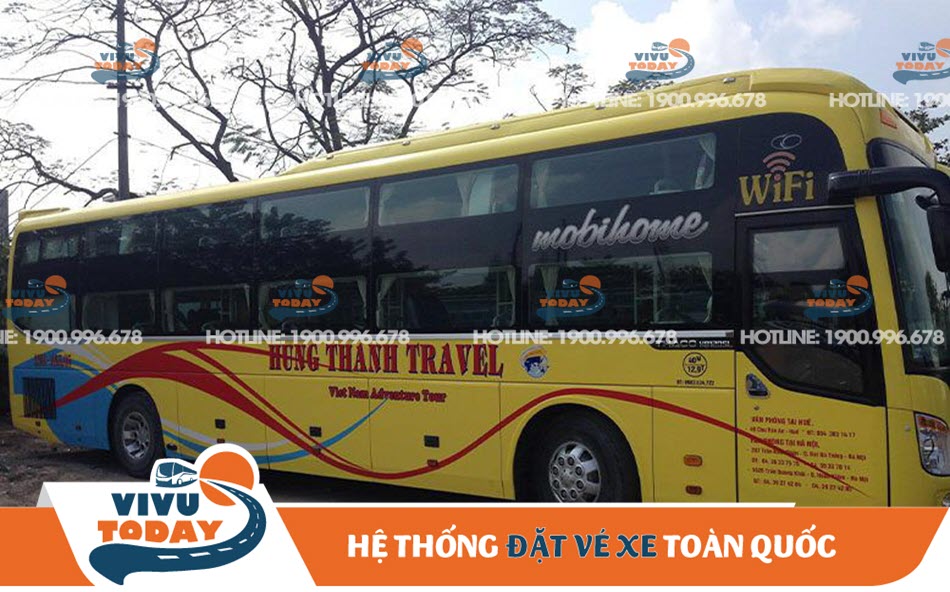 Xe Hưng Thành chuyên khai thác tuyến xe khách từ Hà Nội đi Đà Nẵng