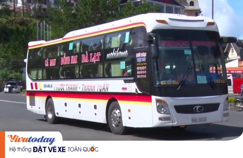 Nhà xe Phước Thành - Thanh Tuấn Đồng Nai đi Cà Mau
