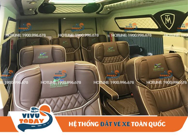 Xe Limousine Vân Đồn Xanh Quảng Ninh Hà Nội