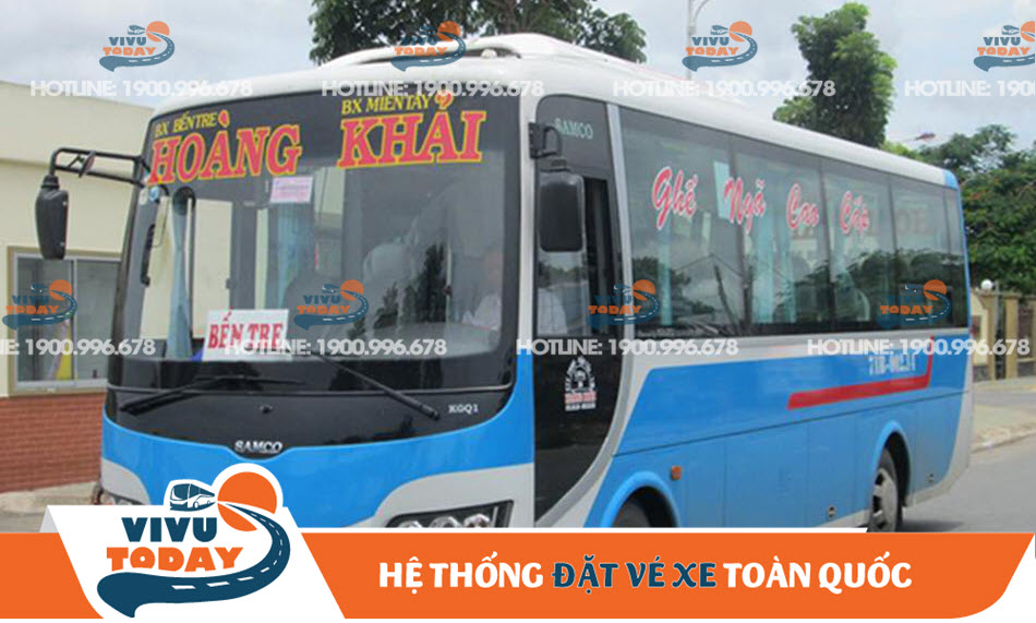 Xe khách Hoàng Khải Bến Tre Sài Gòn